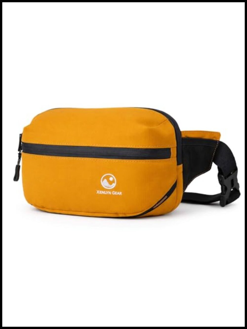 Water-Resistant Nylon Waist Pack Crossbody Belt Bag Lightweight